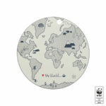 Oyoy Placemat World WWF Welt tischset untersetzer