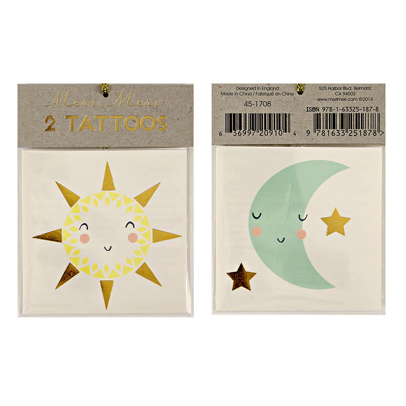 Tattoos "Sonne und Mond"