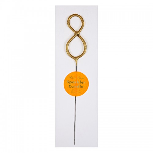 MeriMeri SparklerCandle 8 MeriMeri SparklerCandle 8