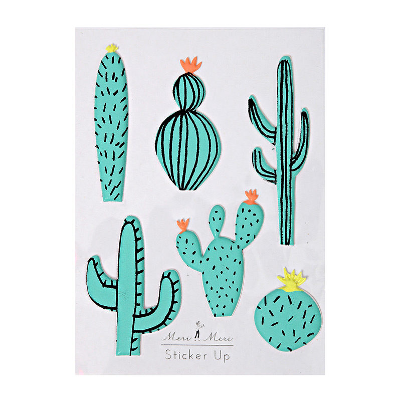 Meri Meri Cactus Stickers