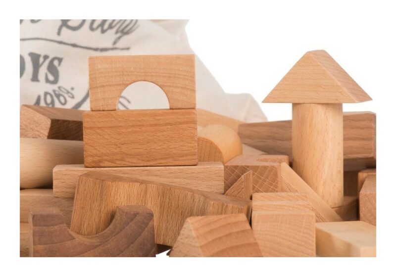 Natural Blocks im Beutel (100 Stück) – Bild 2