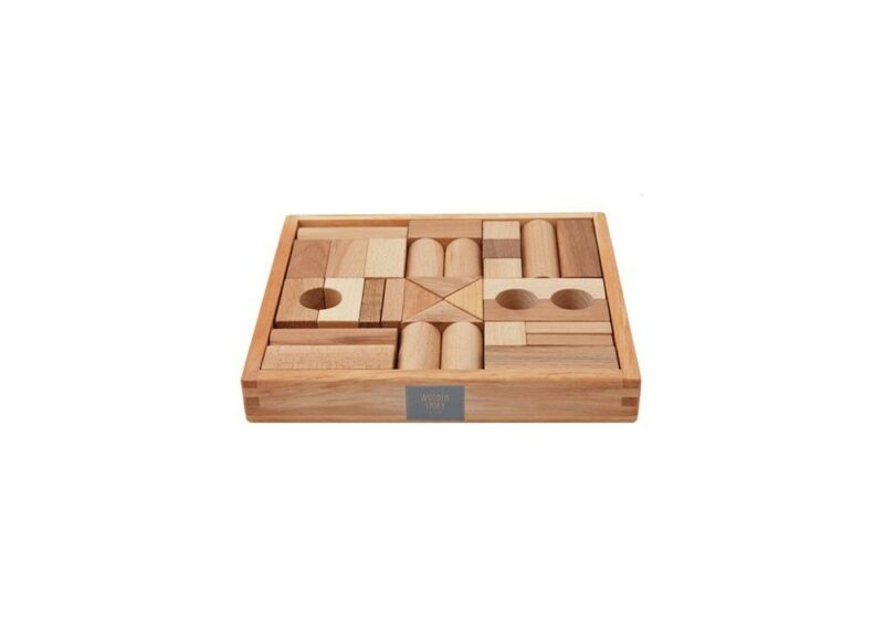 Blocks in Box "Natural" - 30 Stück
