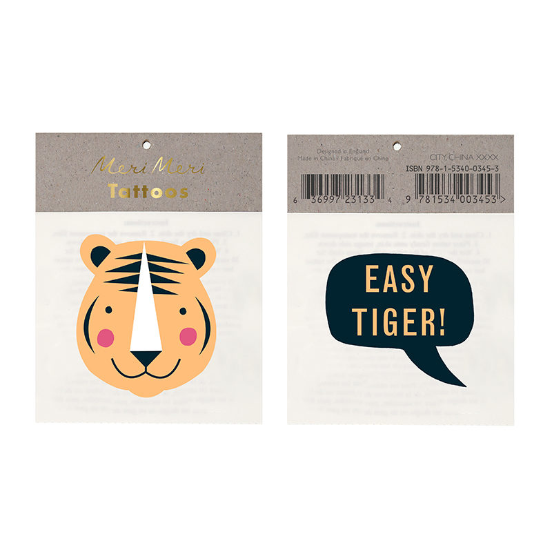 Tattoos "Easy Tiger"