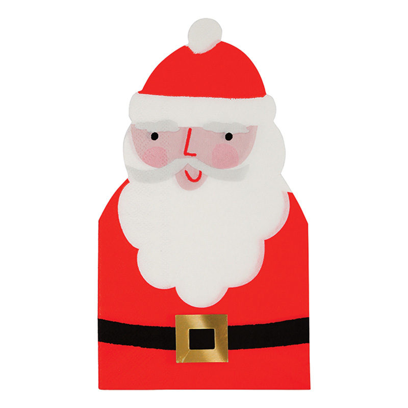 Serviette "Weihnachtsmann"