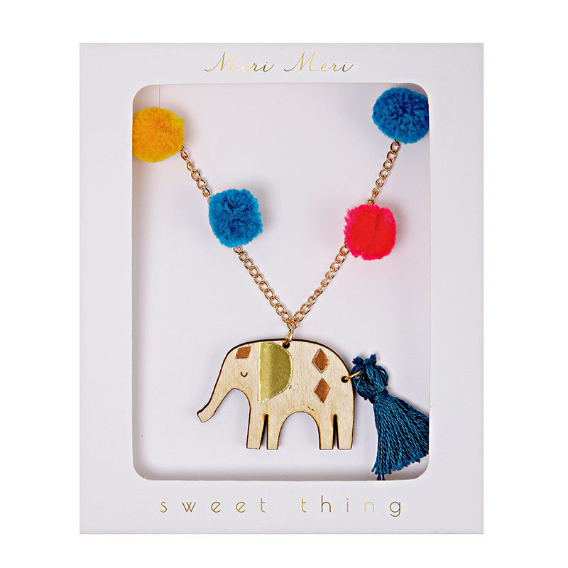Kette "Pom Pom Elefant"