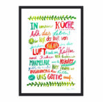 Frau Ottilie Print Küche