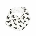 trixie baby bandana bib cats