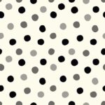 Birch Fabrics - Mods Basic 3 - Pop Dots Greyscale Birch Fabrics - Mods Basic 3 - Pop Dots Greyscale
