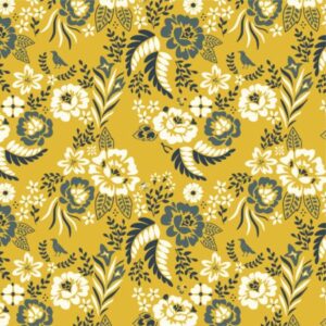 Birch Fabrics - Merryweather - Merry Floral Marigold