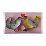 Meri Meri - Love Birds - Cookie Cutters