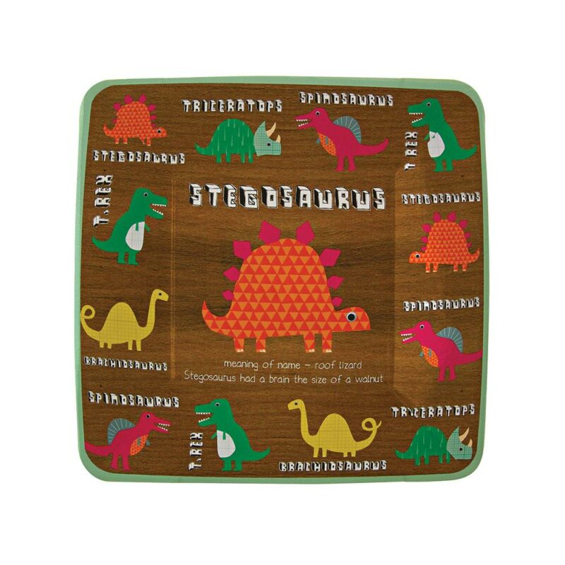 Dinosaur Square Party Plates