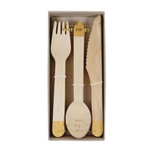 Wooden Cutlery Set