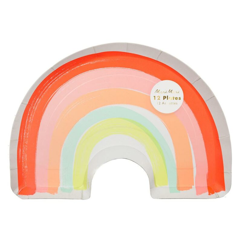 Rainbow Plates