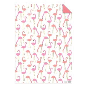 Meri Meri - Geschenkpapier Flamingo