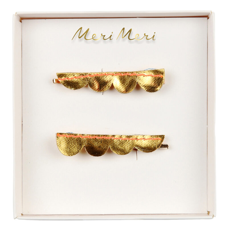 Meri Meri - Haarclips gold