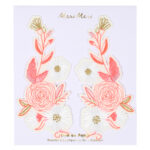 Meri Meri - POLISH FLORAL IRON ON PATCHES