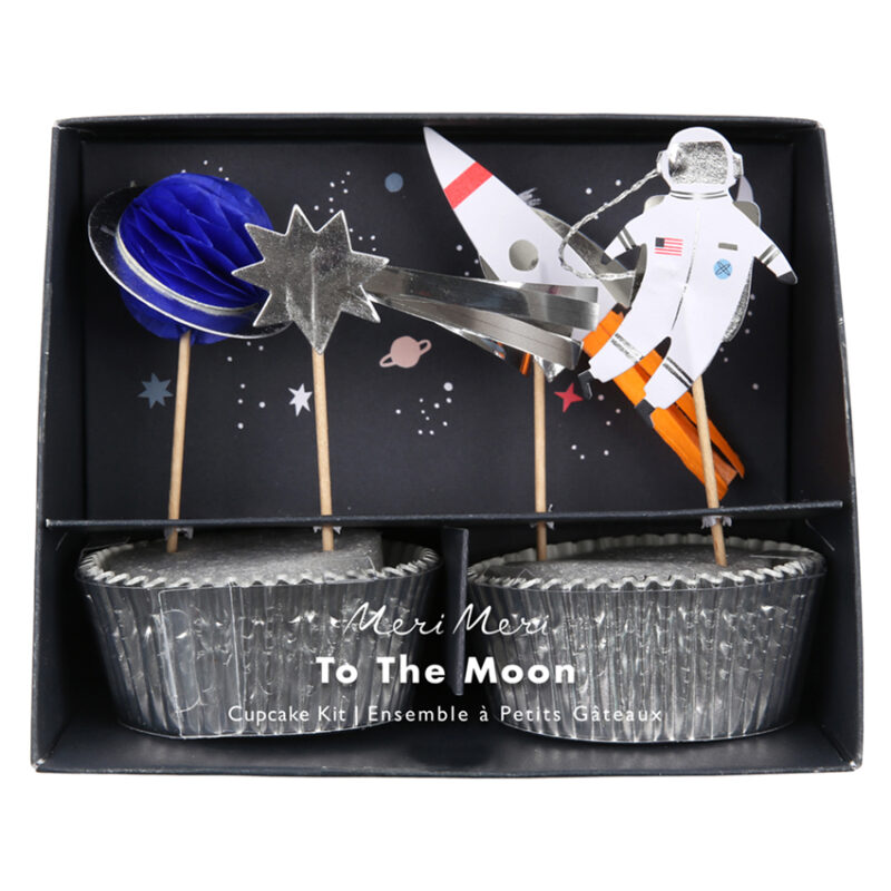 Meri Meri - To The Moon Cupcake Kit