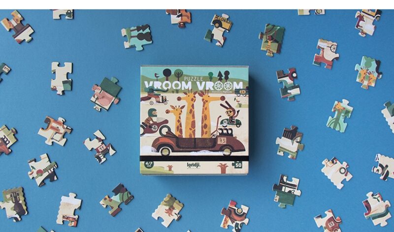 Puzzle "Vroom Vroom" – Bild 2