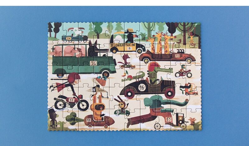 Puzzle "Vroom Vroom" – Bild 3