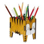 Werkhaus - Vierbeiner Stiftebox (Tiger)