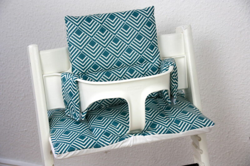 Beschichtetes   Tripp Trapp Set "Blaue Dreiecke" – Bild 4