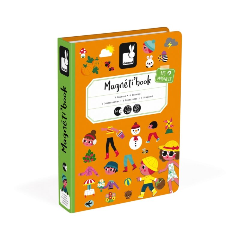 Janod - Magnetic Book (4 Jahreszeiten)