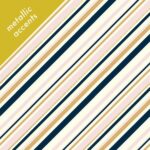 Birch Fabrics - Mod Nouveau - Stripe in Blush