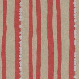 KOKKA - Echino - Stripe Red