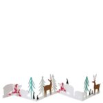 Polar Bear Concertina Card