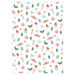 Meri Meri - Festive Icons Gift Wrap Roll