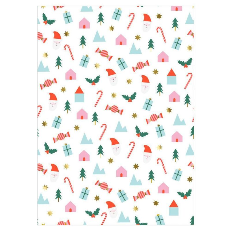 Meri Meri - Festive Icons Gift Wrap Roll