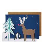 Polar Bear Concertina Card