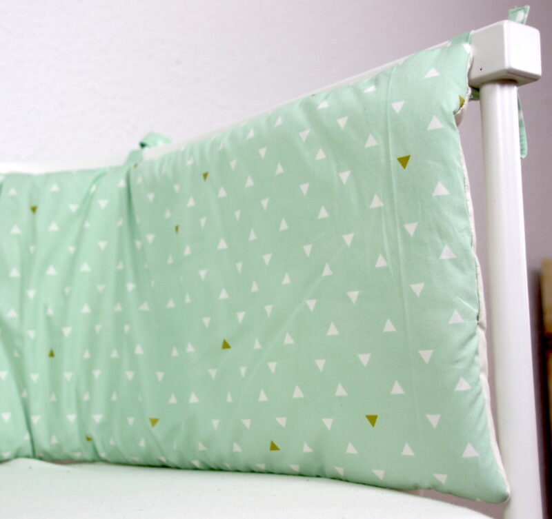 Nestchen "Dreiecke" Babybay Babybett Nestchen LottiKlein