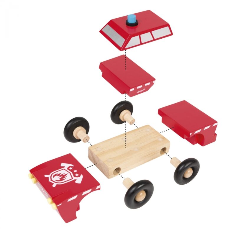 Magnetspiel – Bausatz „Notfallwagen“