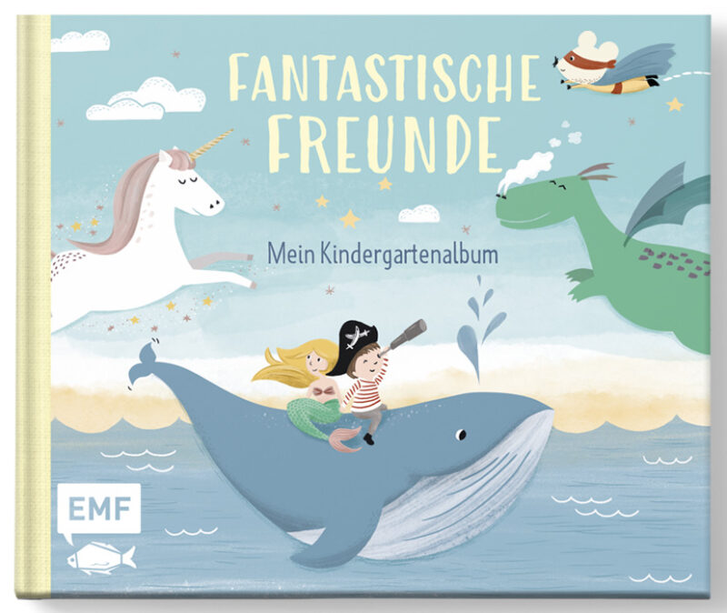 Vierundfünfzig Illustration - Fantastische Freunde - Freundebuch