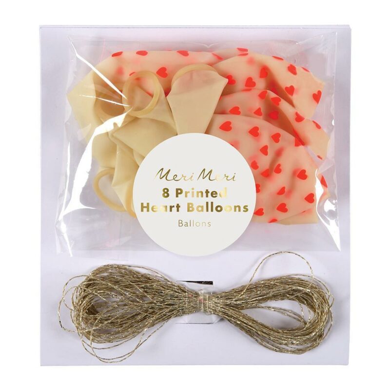 Meri Meri - Heart Pattern Balloons