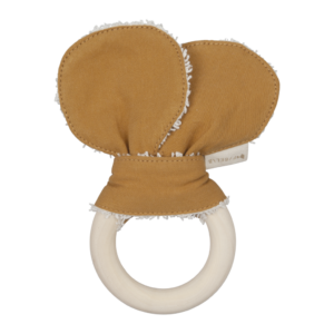 Fabelab - Animal Teether (bear ochre)