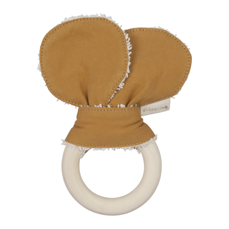 Fabelab - Animal Teether (bear ochre)