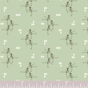 Birch Fabrics - Pirouette - Arabesque in mint