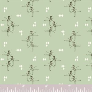 Birch Fabrics - Pirouette - Arabesque in mint