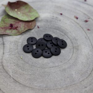 Knopf "Classic Matte Buttons" - Black