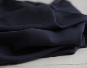 Meet Milk - Tencel Sanded Twill - Navy