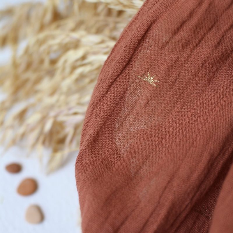 Sunset Chestnut Fabric – Bild 3