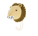 Wandhaken mit Tierkopf "Löwe"