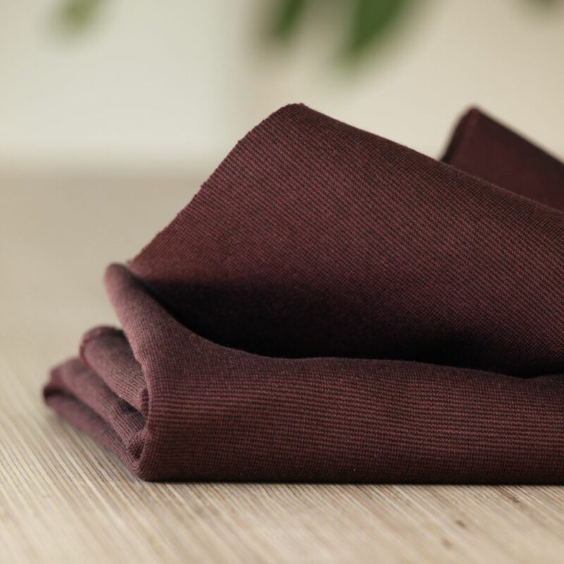 Meet Milk - Tencel Textured Ponte - Maroon