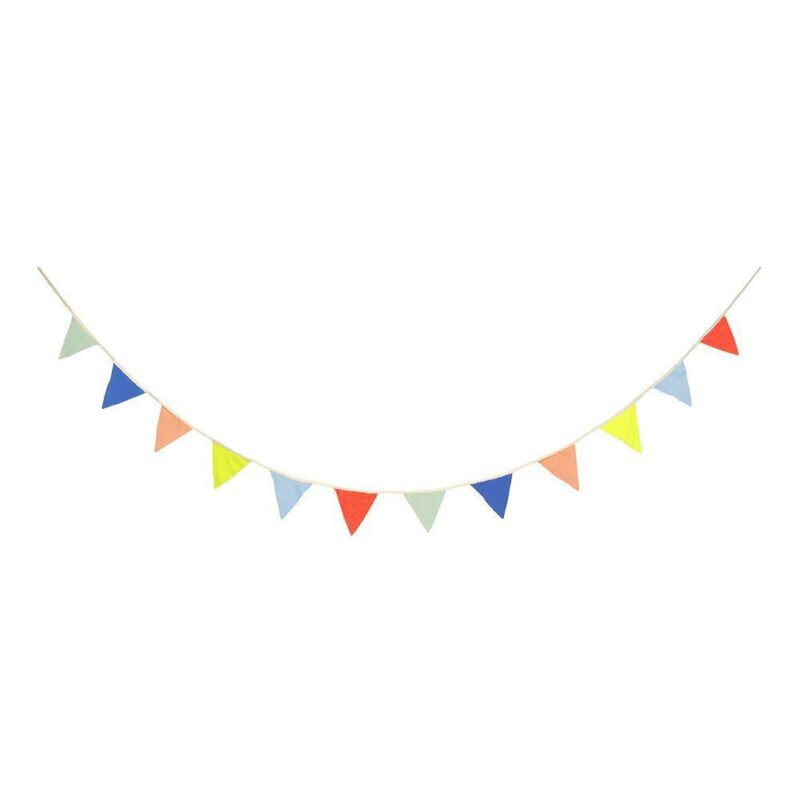Meri Meri - Multi Colour Knitted Flag Bun