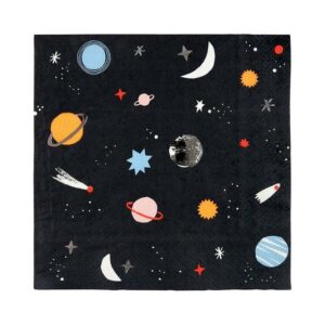Meri Meri - To The Moon Napkins - Space Napkins Large