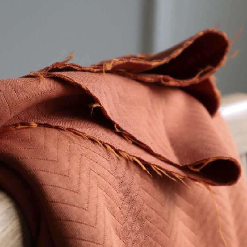 Organic Chevron Quilt - Rust – Bild 2