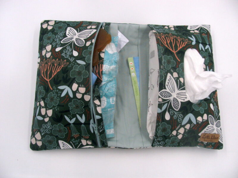 Windeltasche mit Namen "Schmetterling" – Bild 3