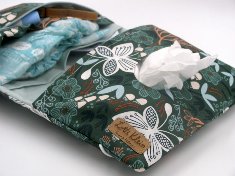 Windeltasche mit Namen "Schmetterling" – Bild 2